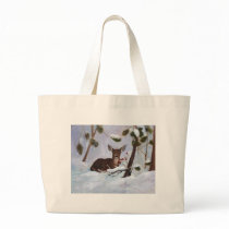 Holly Berry Deer Bag
