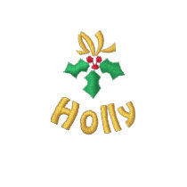 Holly Berry With Custom Text Tshirt