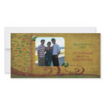 Holly Christmas photo cards