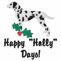 Holly Dalmatian Embroidered Shirt (Polo)