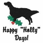 Holly English Setter Embroidered Shirt (Long Slv)