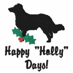 Holly English Shepherd Embroidered Shirt (Polo) embroidered shirts