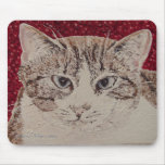 Holly Face Painting mousepads
