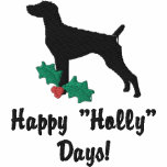 Holly German Shorthaired Embroidered Shirt (Polo) embroidered shirts