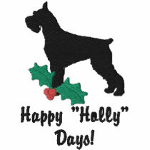 Holly Giant Schnauzer Embroidered