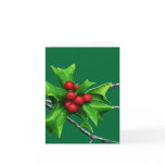 Holly Green Card-V