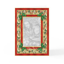 Holly Greetings Cards