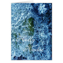 Holly Haiku Greeting Card