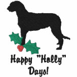 Holly Irish Wolfhound embroidered shirts