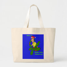 Holly Jolly Christmas Tote Bags