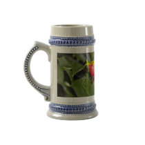 Holly leaves and red berries, Christmas Coffee Mug