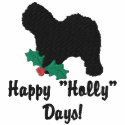 Holly Old English Sheepdog Embroidered Shirt embroidered shirts