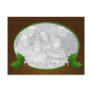Holly on Brown Template