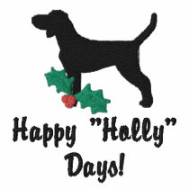 Holly Plott Hound Embroidered Polo Shirt