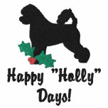 Holly Portuguese Water Dog Embroidered Polo Shirt embroidered shirts