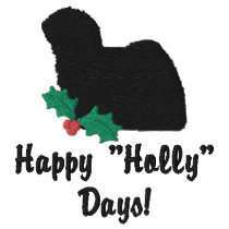 Holly Puli Embroidered Polo Shirt
