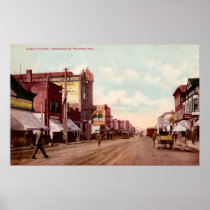 Holly Street, Bellingham, Washington Posters
