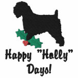 Holly Wheaten Terrier Embroidered Polo Shirt embroidered shirts