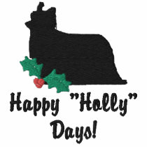 Holly Yorkshire Terrier Embroidered Shirt