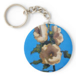 HOLLYHOCKS IN ACRYLIC keychains