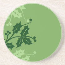 Hollying Around coasters