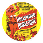 Hollywood Burlesque stickers