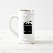 Hollywood Clapper Board Customisable Coffee Mugs