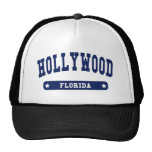 Hollywood Florida College Style tee shirts Mesh Hat