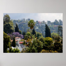 Hollywood Hills, California Posters