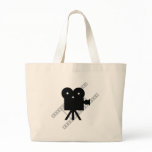 hollywood movie cine camera film canvas bags