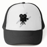 hollywood movie cine camera film trucker hat