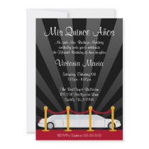 Hollywood Red Carpet Limo Quinceanera Party