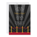 Hollywood Red Carpet Prom Formal Invitations