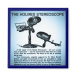 Holmes Stereoscope Advertisement (Cyanotype) magnets