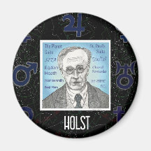 Holst Refrigerator Magnet