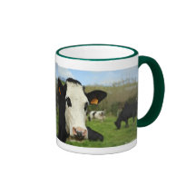 Holstein cattle coffee mug