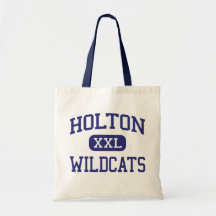 Holton - Wildcats - High School - Holton Kansas Bags