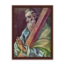 Holy Apostle Andrew By Greco El Postcards