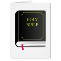 Holy Bible Card