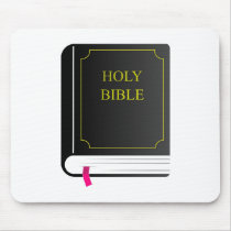 Holy Bible Mouse Pads