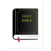 Holy Bible Postcard