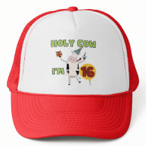 Holy Cow I'm 16 Tshirts and Gifts Mesh Hats