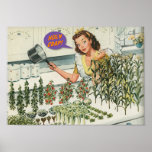 Holy Crap! [funny vintage poster] posters