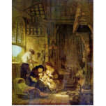 Holy Family By Rembrandt Harmensz. Van Rijn photo sculptures