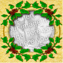 Holy frame template acrylic cut out