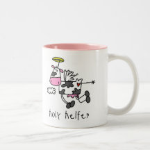 Holy Heifer Tshirts and Gifts Mugs