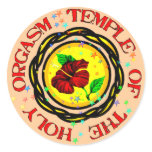 Holy Orgasm Temple stickers