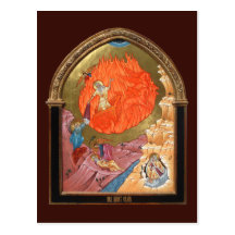 Holy Prophet Elijah Prayer Card Post Card