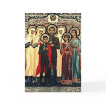 Holy Royal Martyrs Card