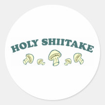 Holy Shiitake Sticker